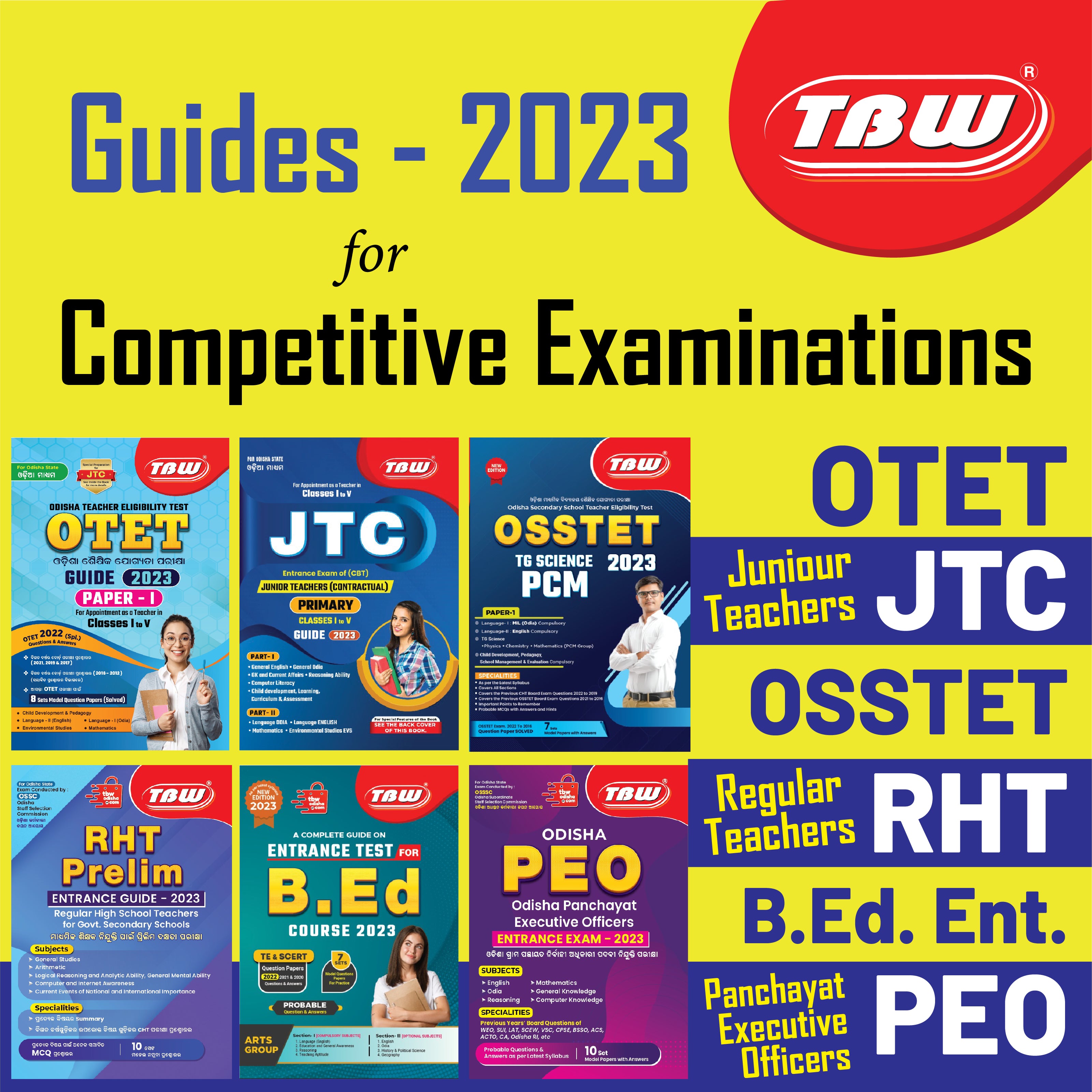 TBW Guides for Competitive Exams