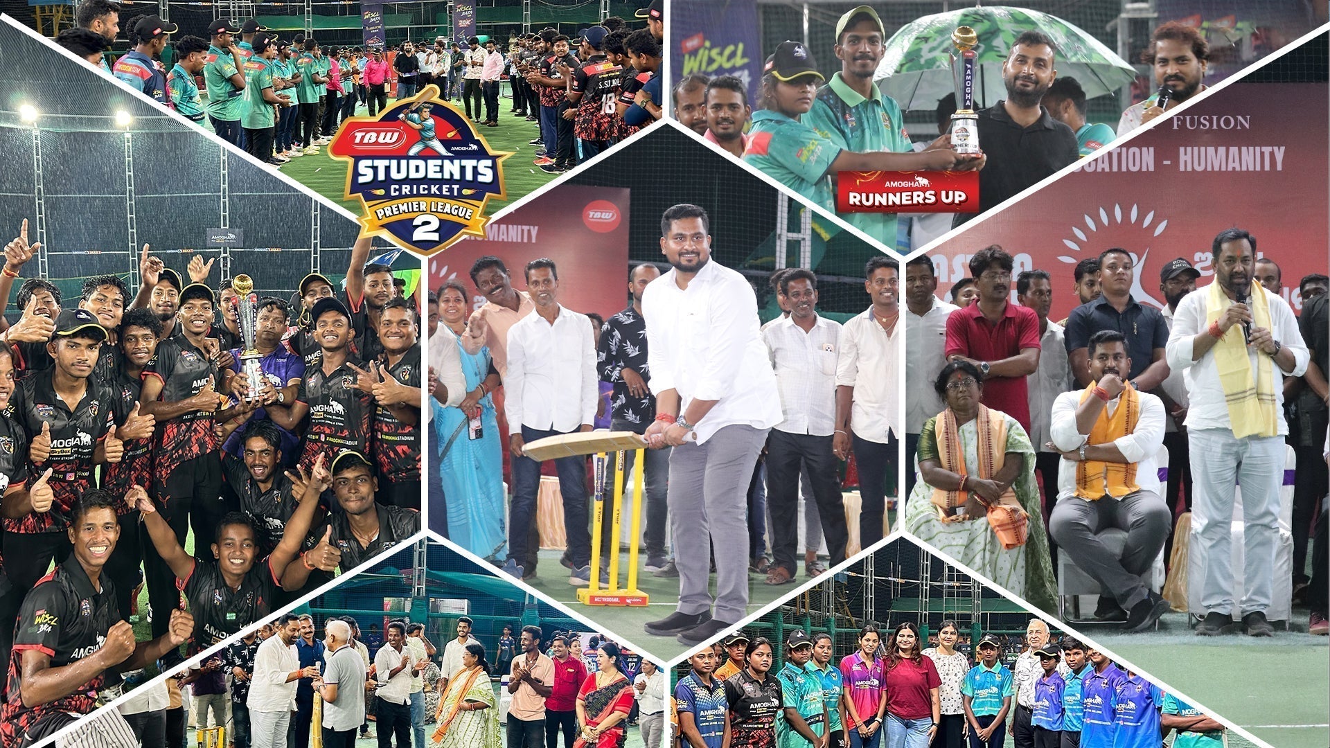 Sraban Kumar of Kandhamal wins the Best Player Title of TBW Students Premier Cricket League Season-2