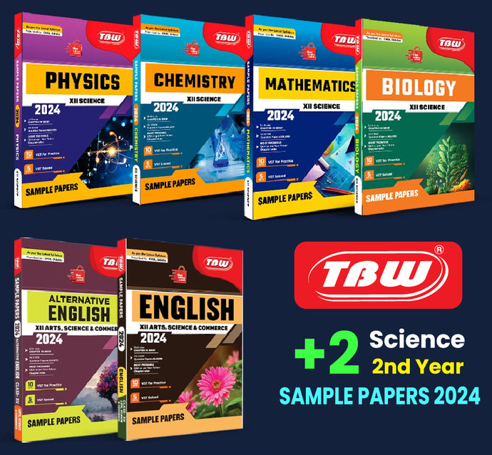 TBW +2 Science Sample Papers 2024