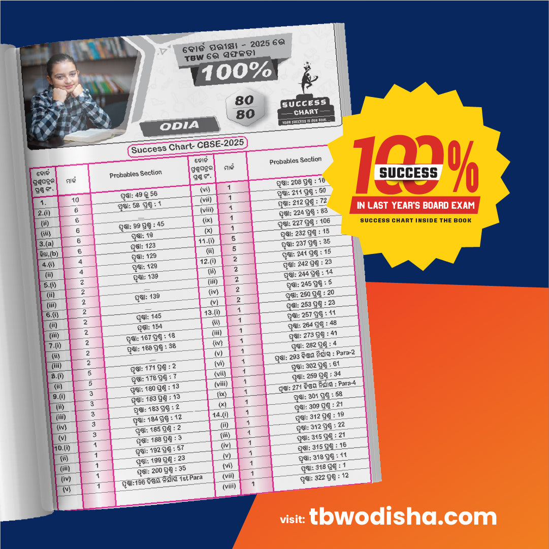 Jumbo CBSE Class 10 ODIA Probables 2026 by TBW