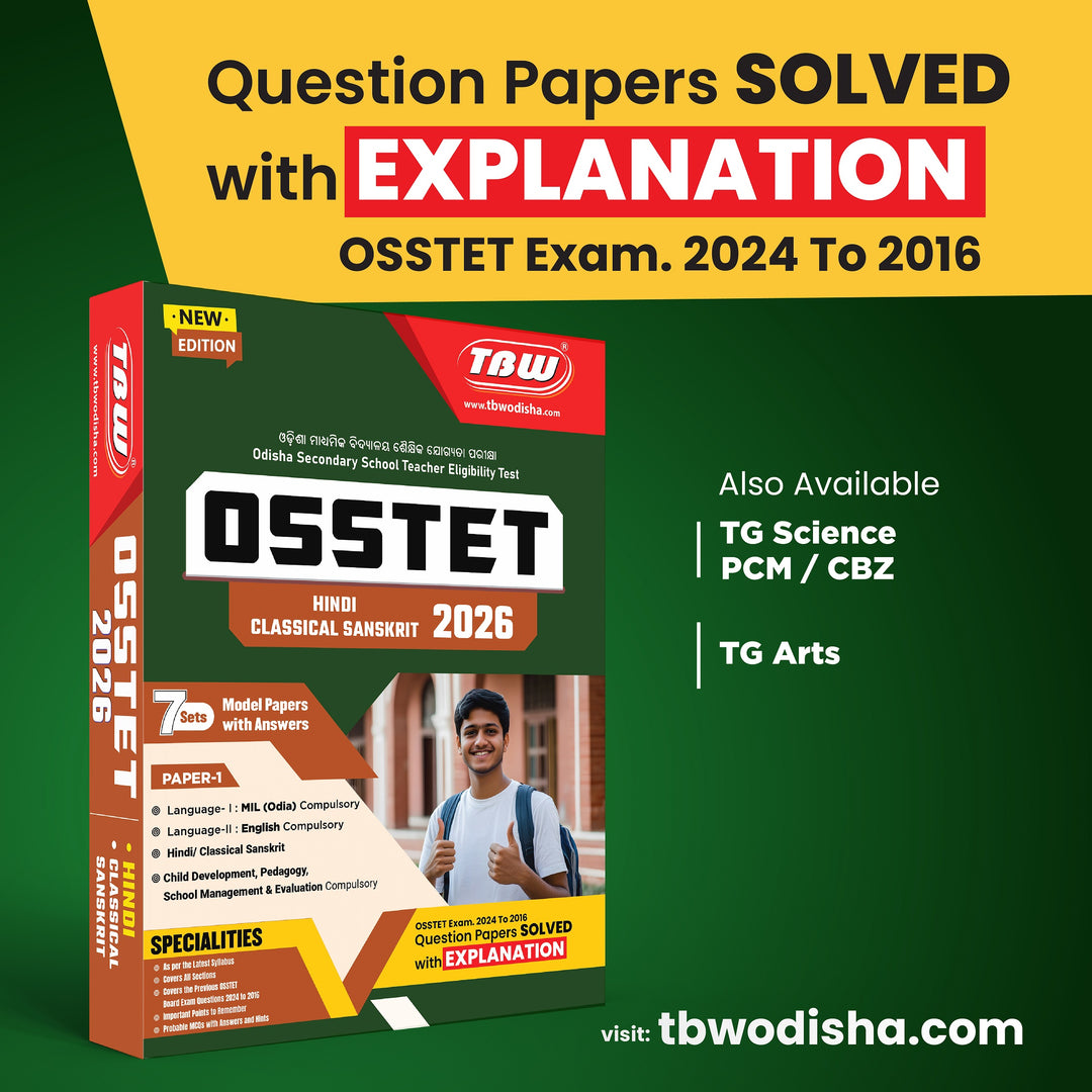 TBW OSSTET Hindi Sanskrit Guide 2026