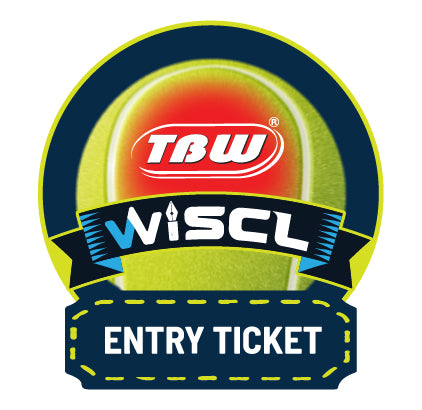 Entry Ticket for TBW Students Cricket Premier League 2025 Season-2 at AMOGHA Stadium | WiSCL