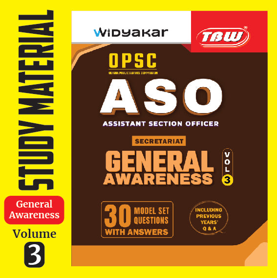 TBW Widyakar ASO General Awareness Guide Book 2022