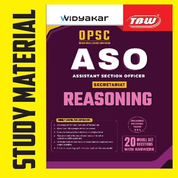 TBW Widyakar ASO Reasoning Guide Book 2022