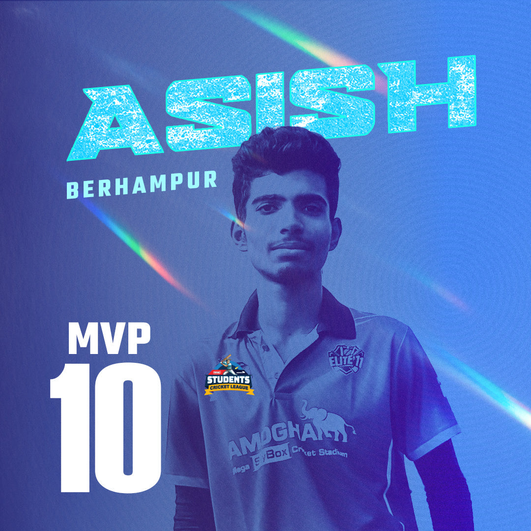 Asish of Berhampur Shines as TBW Students Cricket League Season-2 MVP!