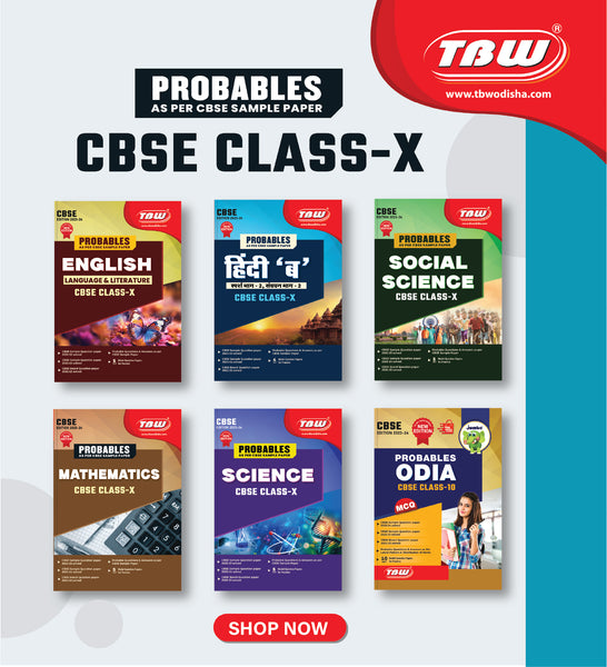 TBW CBSE Class 10 Probabales 2024