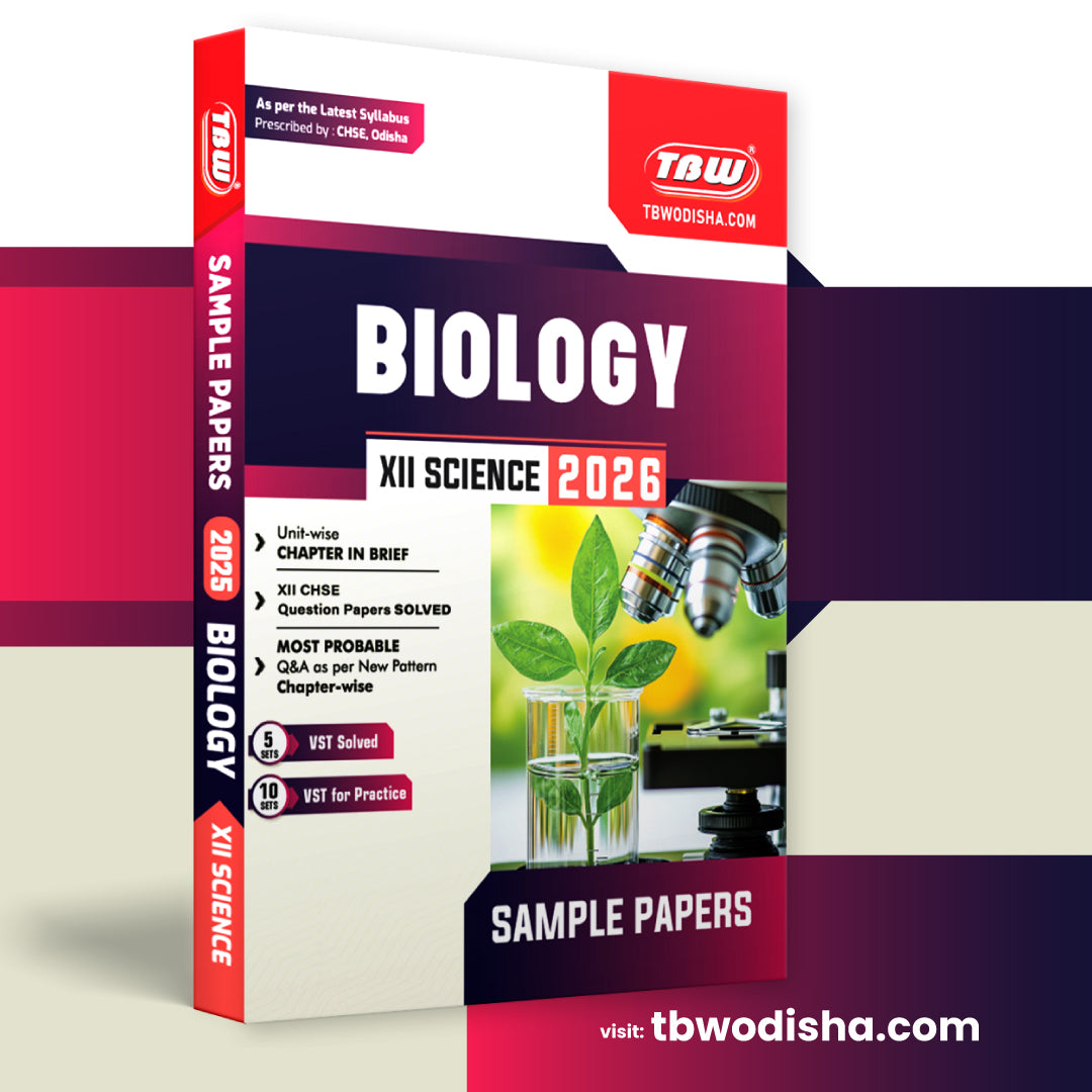 TBW XII Biology 2026 Sample Papers