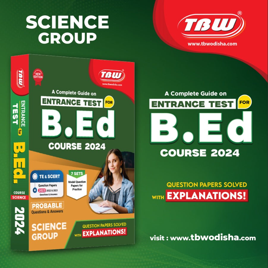 TBW B. Ed. Science Entrance GUIDE 2024
