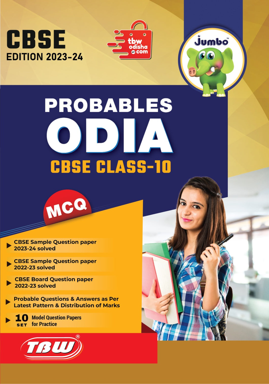 Jumbo CBSE Class 10 ODIA Probabales 2024 by TBW