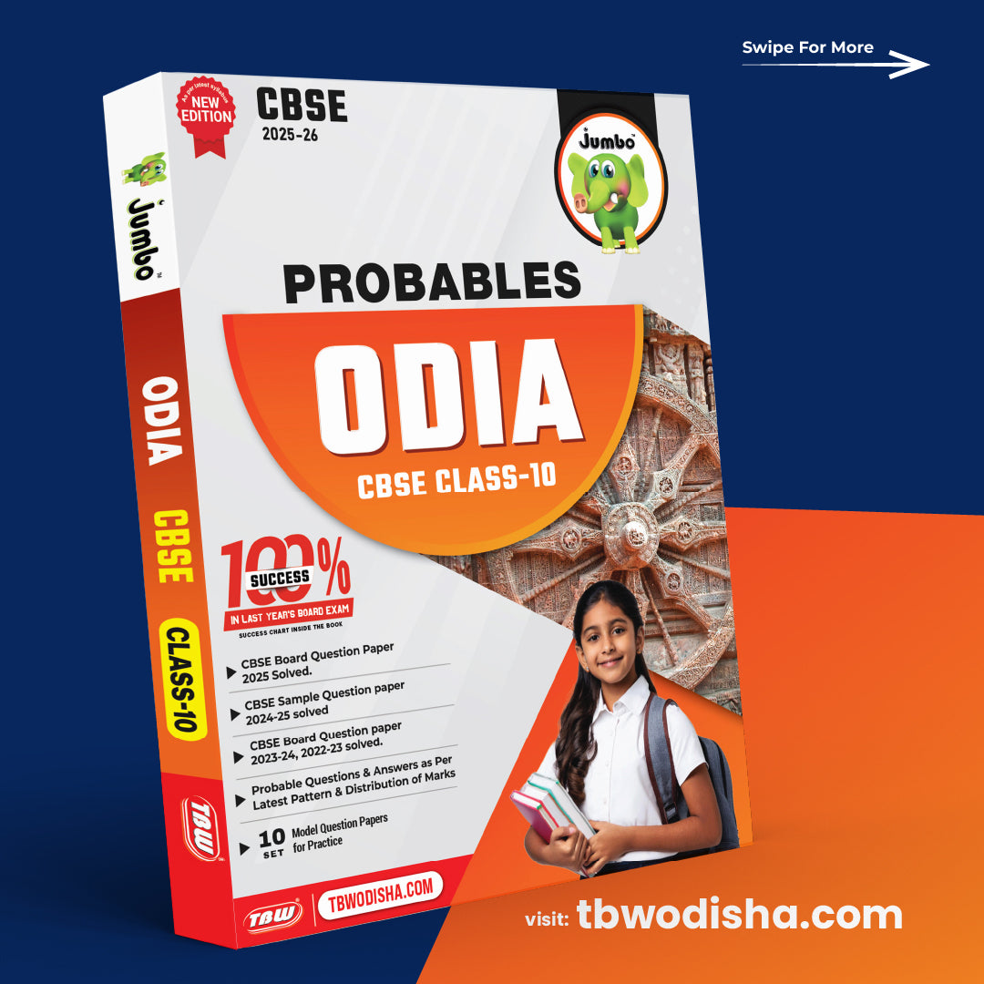 Jumbo CBSE Class 10 ODIA Probables 2026 by TBW