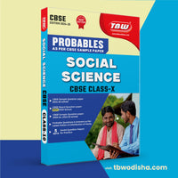 TBW CBSE Class 10 Social Science Probabales 2025