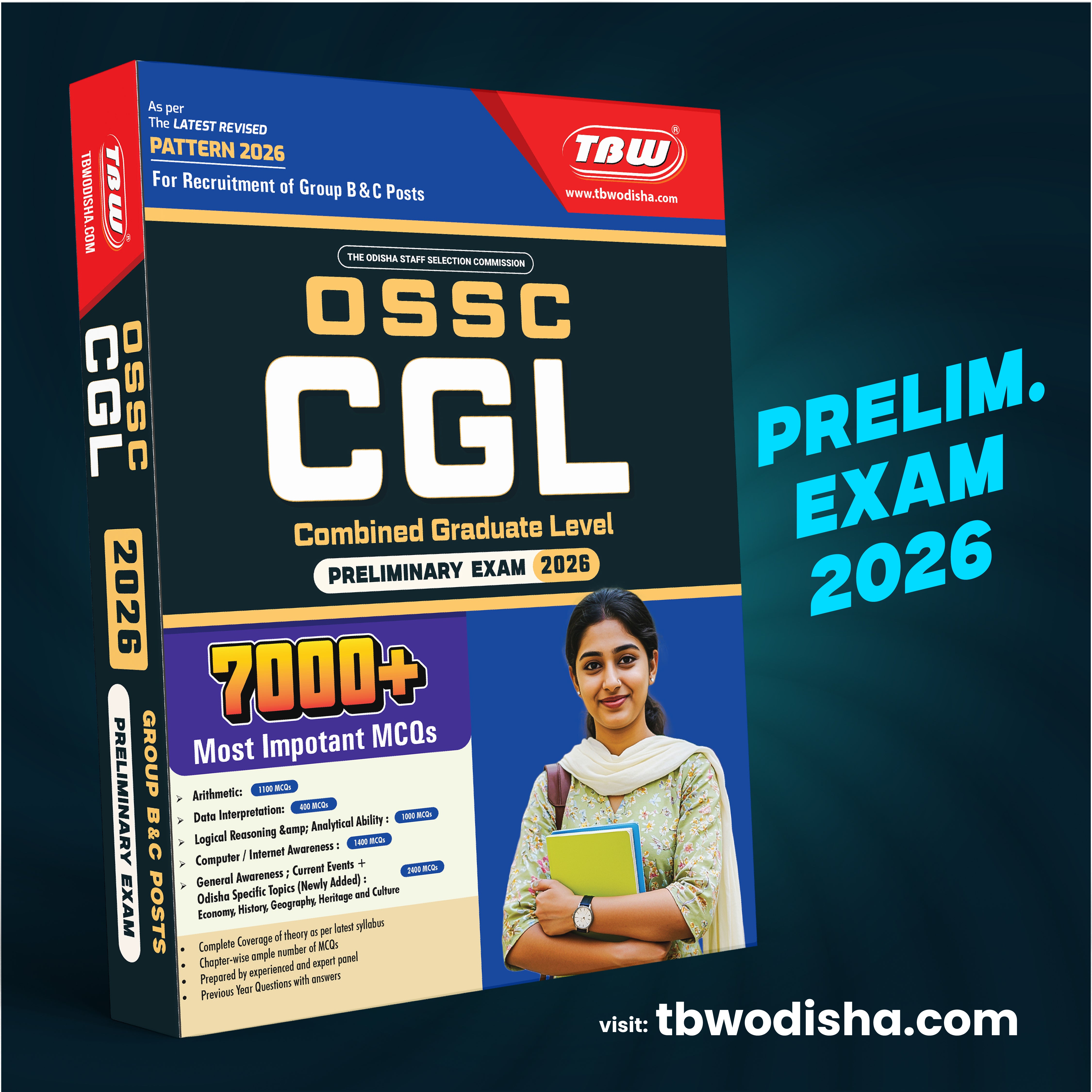 TBW OSSC CGL 2026 Preliminary Exam Guide