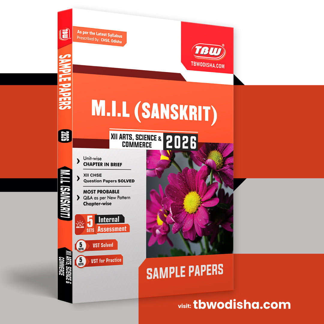 TBW XII MIL Sanskrit 2026 Arts Sc Com Sample Papers