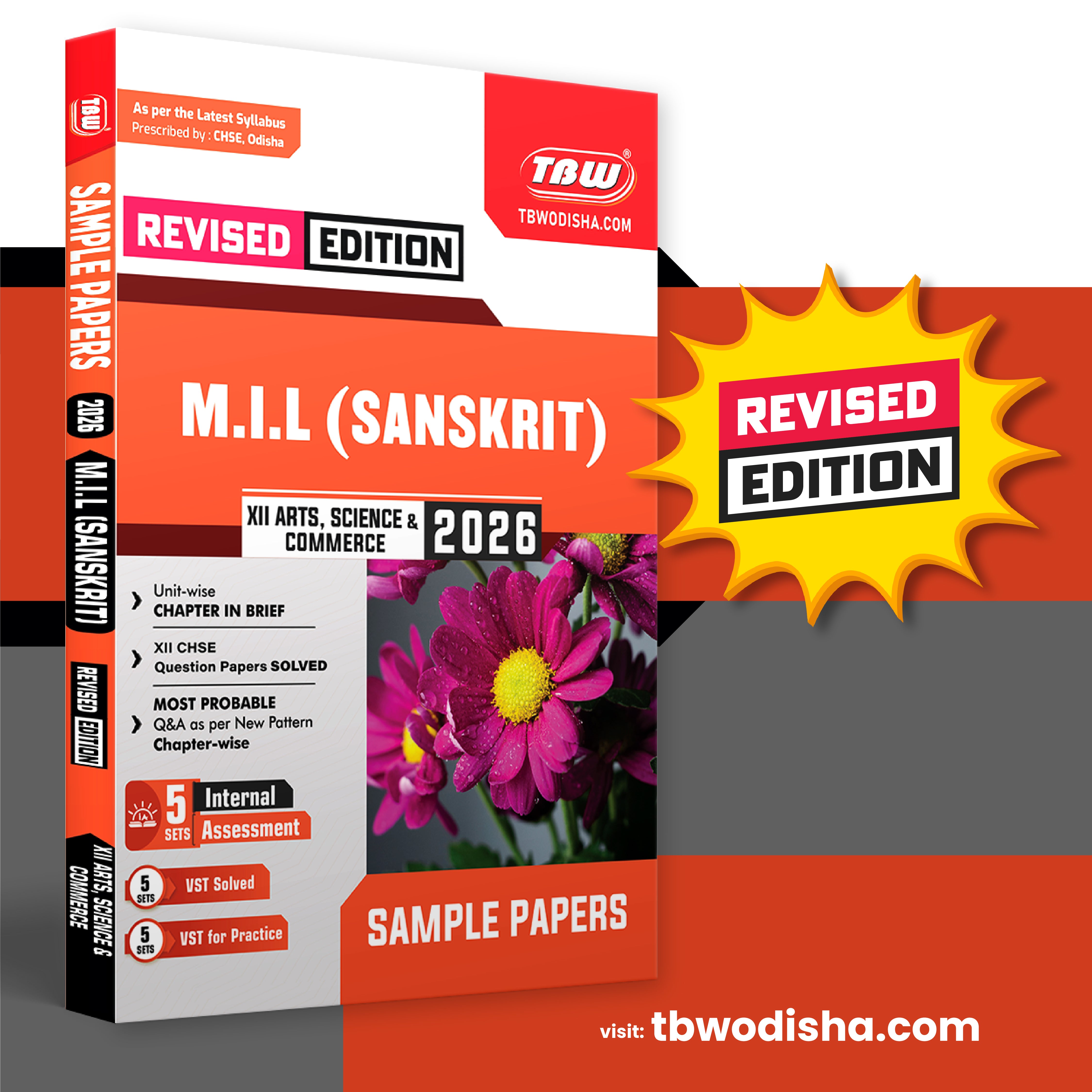 TBW XII MIL Sanskrit 2026 Arts Sc Com Sample Papers