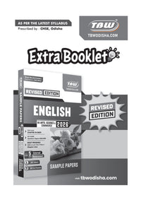 Extra Booklet for Revised Edition of TBW XII 2026 Sample Papers