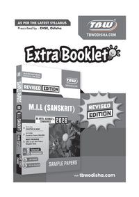 Extra Booklet for Revised Edition of TBW XII 2026 Sample Papers
