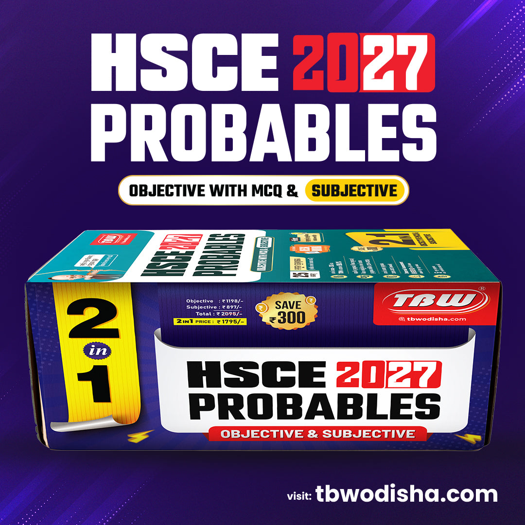 TBW 2_in_1 HSC Probables 2027 Objective_MCQ & Subjective