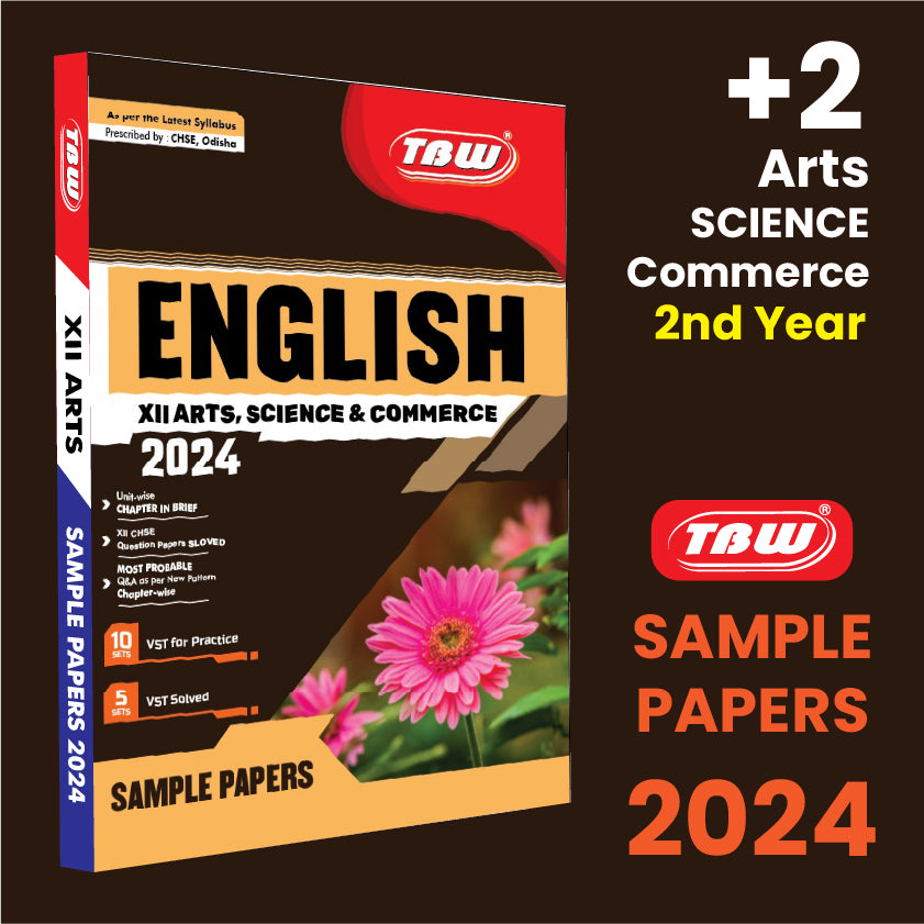 TBW XII English Compulsory 2024 Arts Sc Com Sample Papers