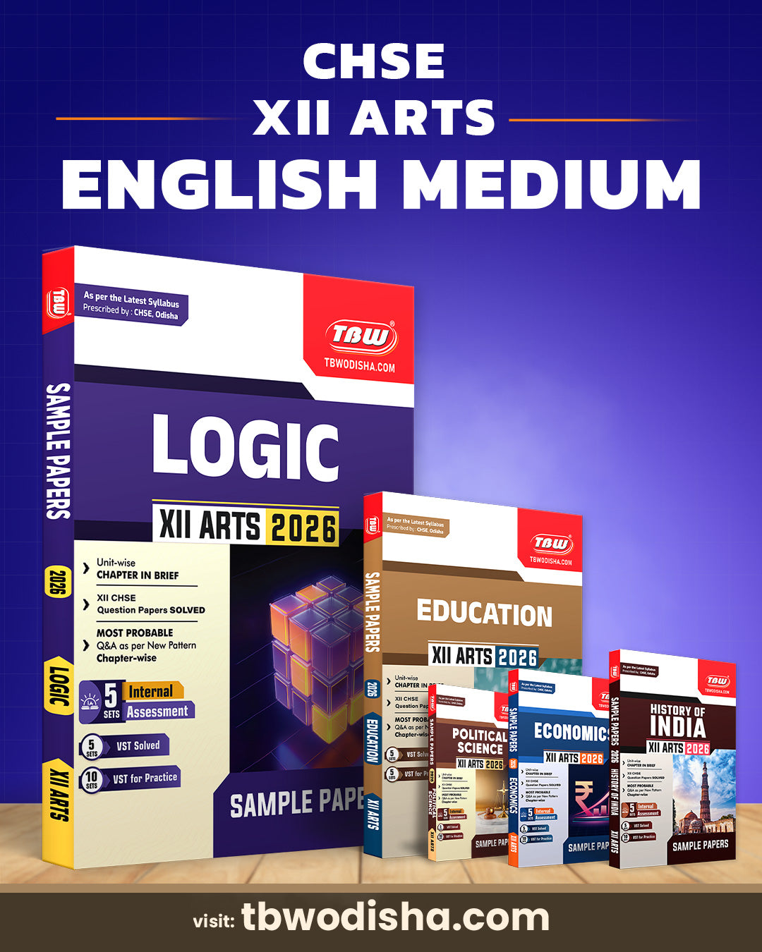 TBW XII History (Eng Med) 2026 Arts Sample Papers