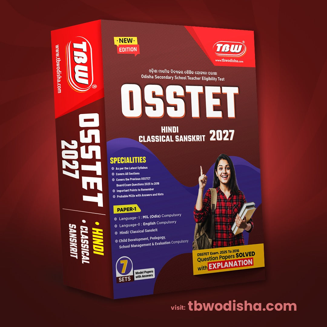 TBW OSSTET Hindi Sanskrit Guide 2027