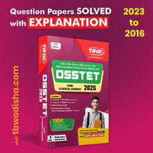 Load image into Gallery viewer, TBW OSSTET Hindi Sanskrit Guide 2025
