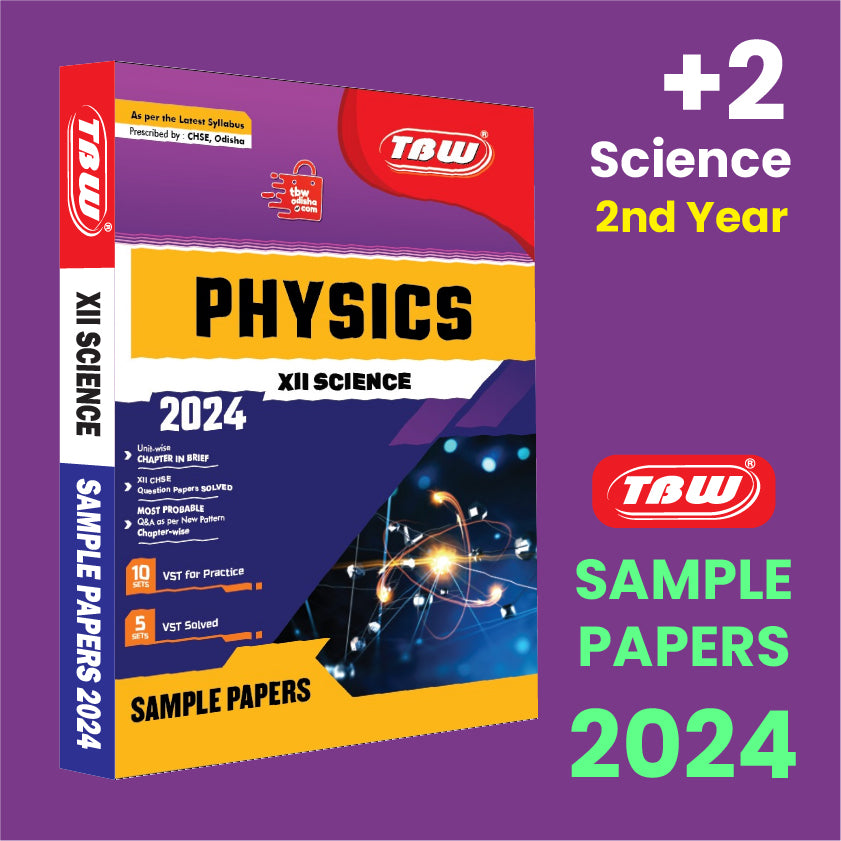 TBW XII Physics 2024 Sample Papers