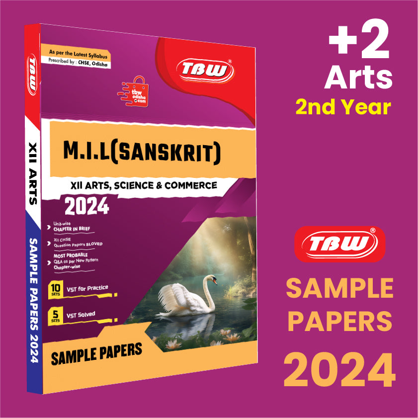 TBW XII MIL Sanskrit 2024 Arts Sc Com Sample Papers