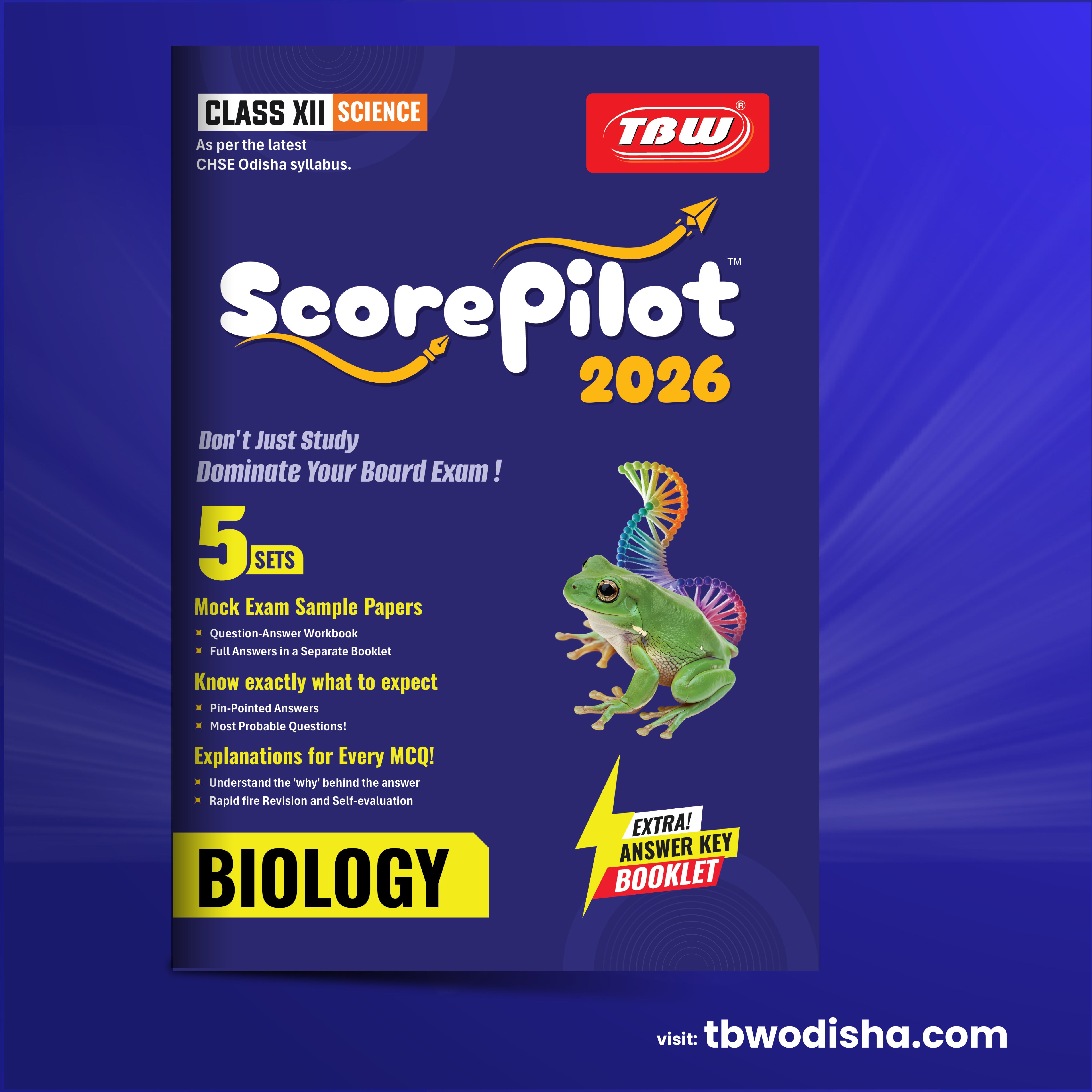 TBW XII Score Pilot Biology 2026 CHSE Plus2 Science