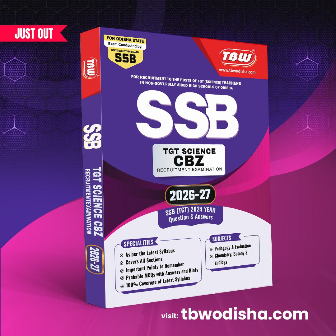 TBW SSB TGT CBZ Science Recruitment Exam Guide 2026