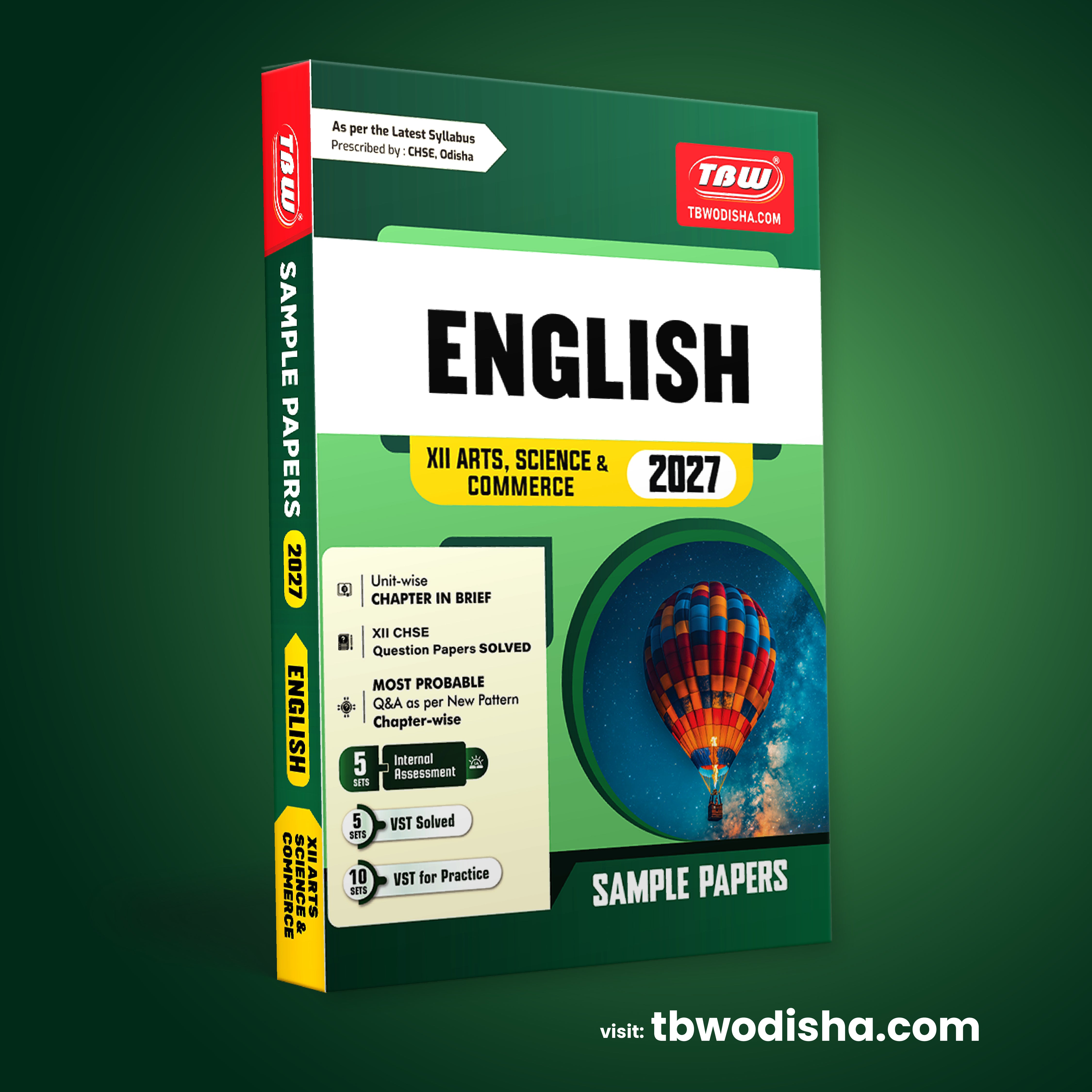 TBW XII English Compulsory 2027 Arts Sc Com Sample Papers