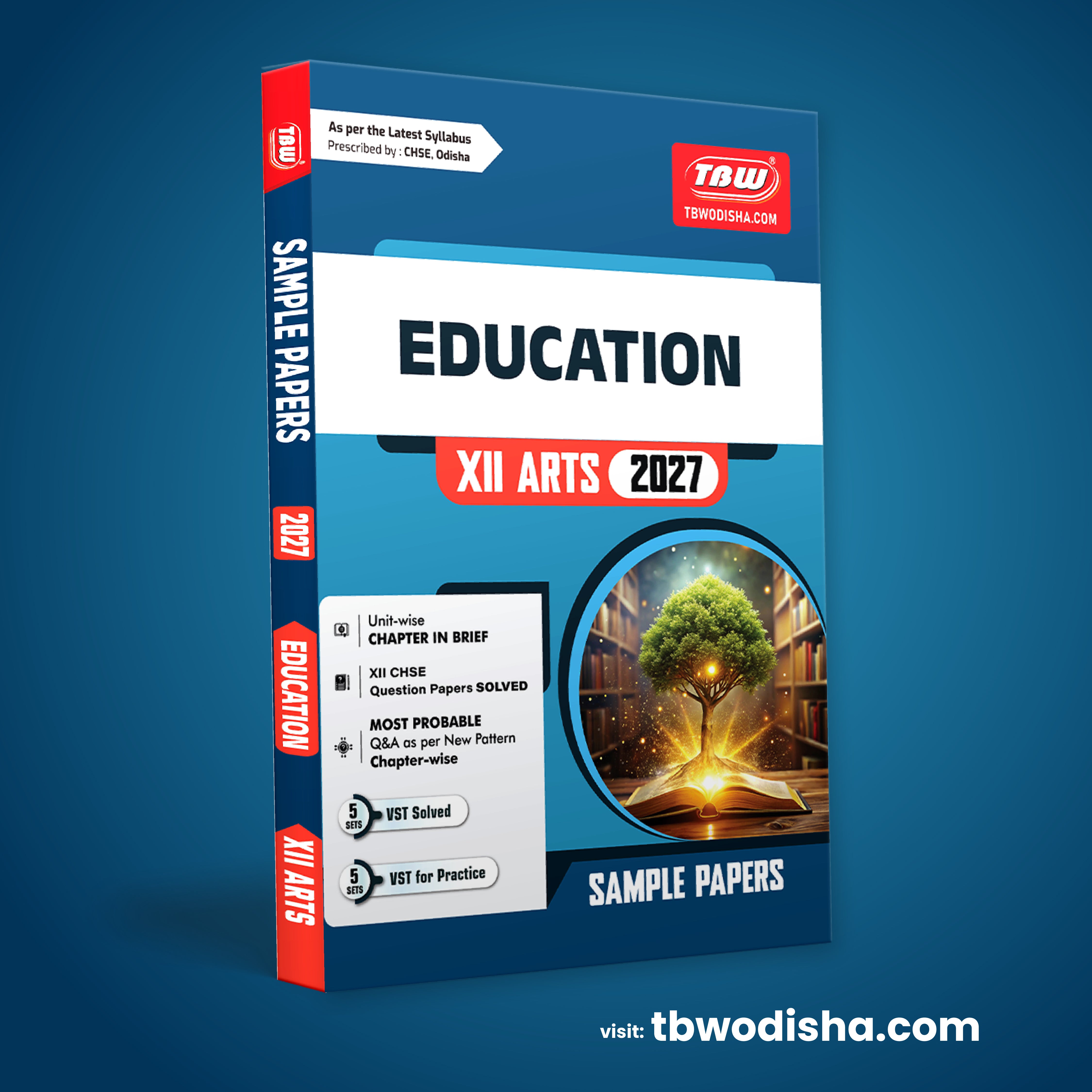TBW XII Education (English Med) 2027 Arts Sample Papers