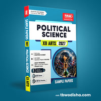 TBW XII Political Science (Eng Med) 2027 Arts Sample Papers