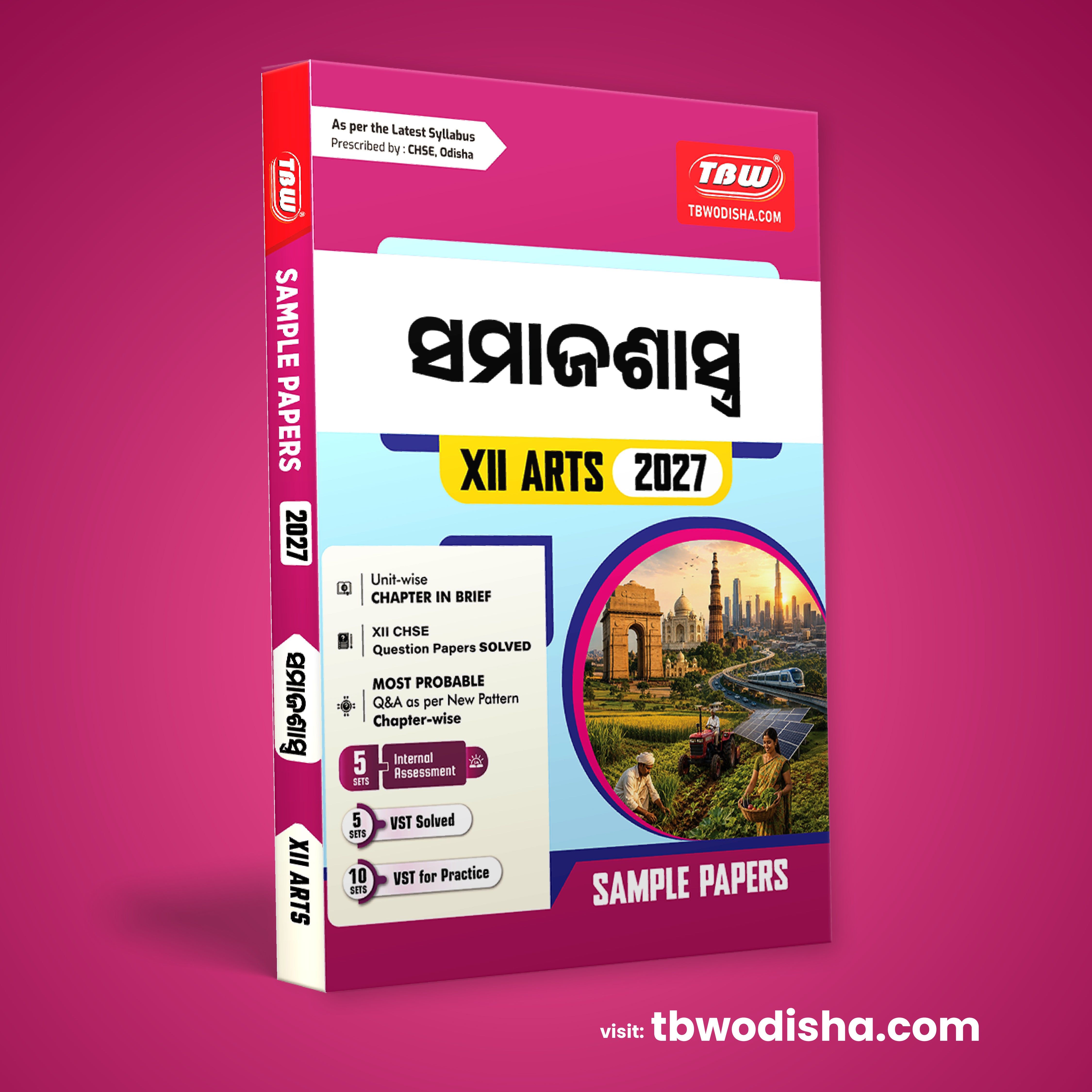 TBW XII Samaja Shastra (Odia Med) 2027 Arts Sample Papers