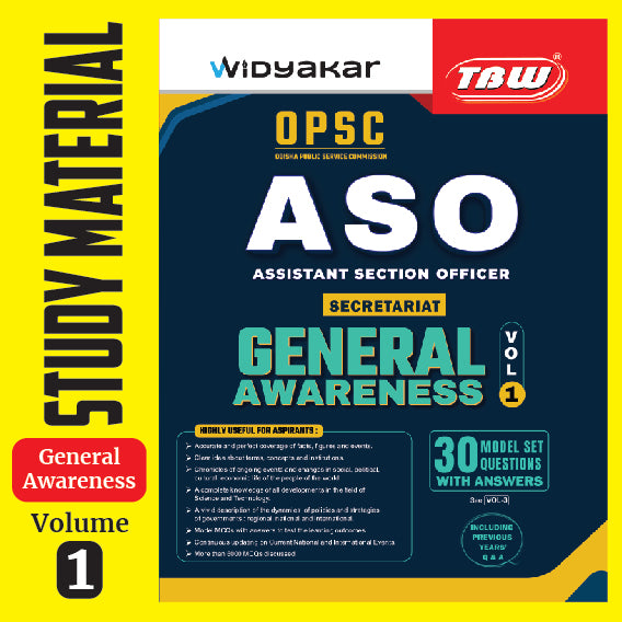 TBW Widyakar ASO General Awareness Guide Book 2022